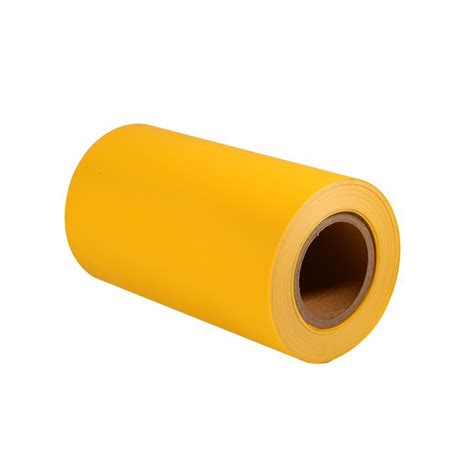 China Customized Solid Yellow Plastic Film Roll Manufacturers ...