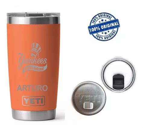 Termo Yeti Rambler 20oz Tumbler Varios Colores Con Grabado Color