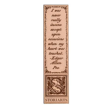 Leather Bookmarks | Quotes | Storiarts