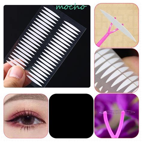 Mocho Pairs Double Fold Eyelid Stickers Natural Complexion Double