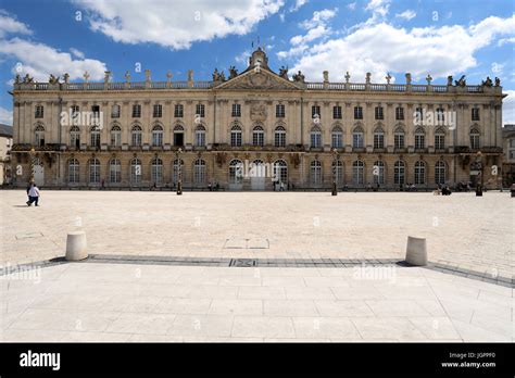 The Hôtel de Ville city hall on Place Stanislas in Nancy France The