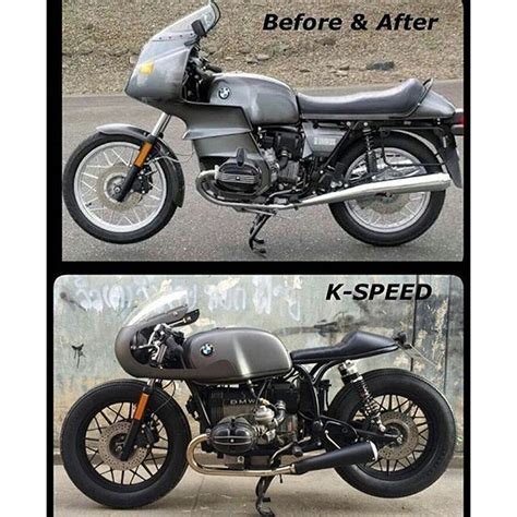 Before And After Photos Of A Bmw Motorcycle