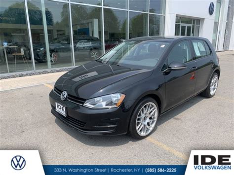 Pre Owned 2017 Volkswagen Golf Wolfsburg Edition Hatchback In Rochester Uw4906 Ide Honda