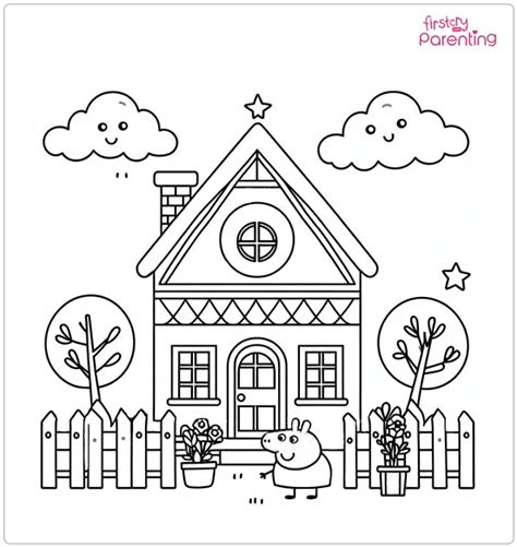 25 Peppa Pig Coloring Pages - Parenting Preschoolers Hq