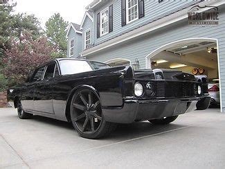 Purchase New 1968 LINCOLN CONTINENTAL CUSTOM TRIPLE BLACK ONE OF A