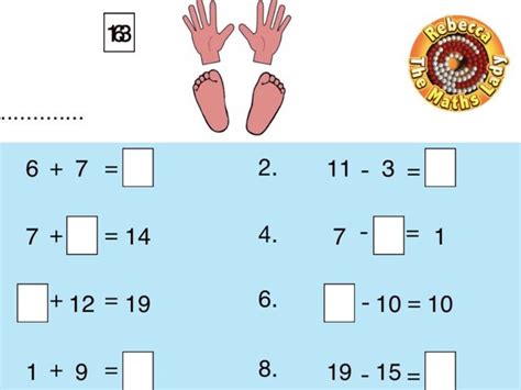 To Add Subtract Inc Missing Nos Teaching Resources