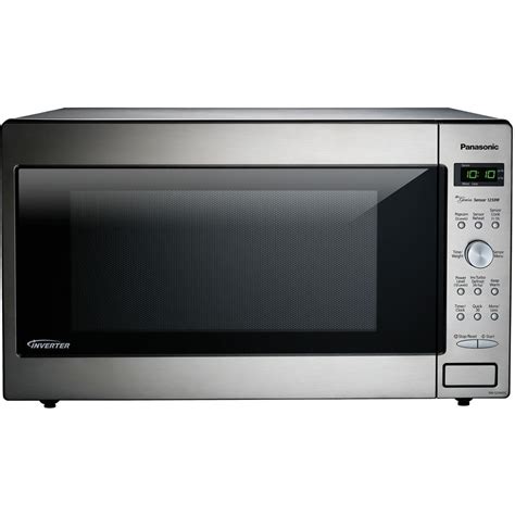 Panasonic 2.2 cu. ft. Countertop Microwave in Stainless Steel Built in ... 