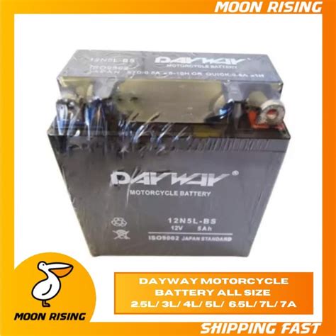 Dayway Motorcycle Battery All Size L L L L L L A Moon