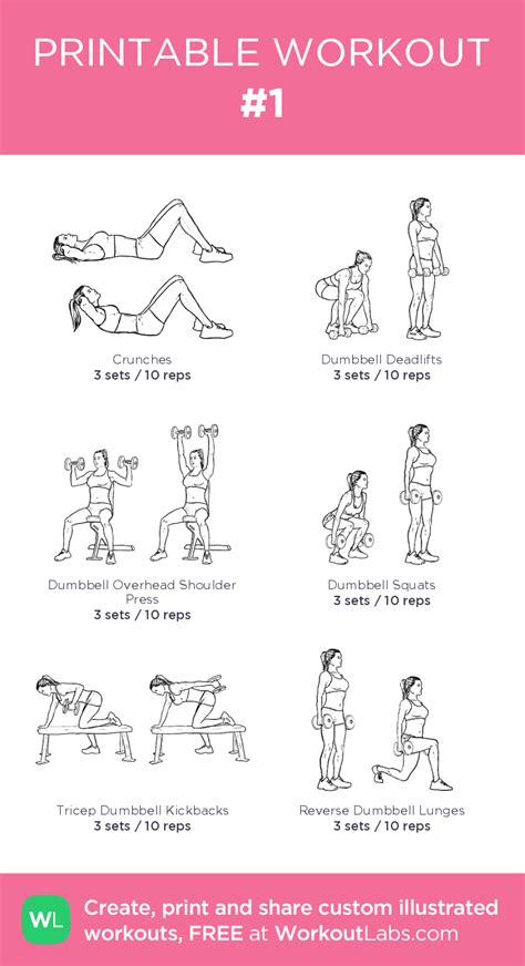 1 Illustrated Exercise Plan Created At • Click For A