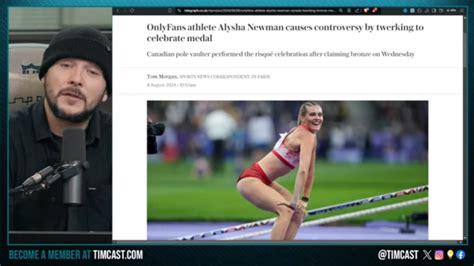 Olympic Female TWERKS Sparking Controversy Sells Pics On Only Fans