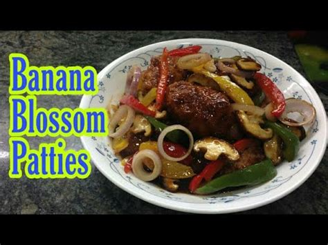 Banana Blossom Patties YouTube