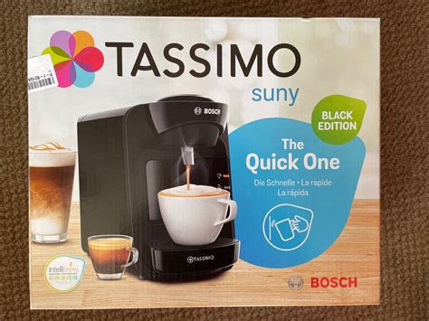 Bosch Tassimo Tas3102gb Suny Coffee Machine 1300w 0 8l Black Special 4242005197767 Ebay