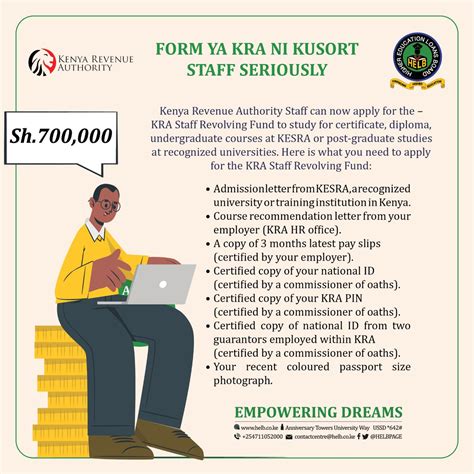 Official Helb Page On Twitter The Kra Training Revolving Fund Trf