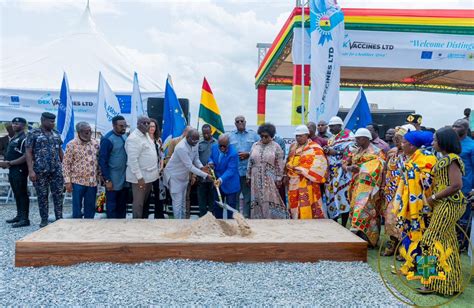 President Akufo Addo Cuts Sod For Vaccine Manufacturing Plant Ghanatoday