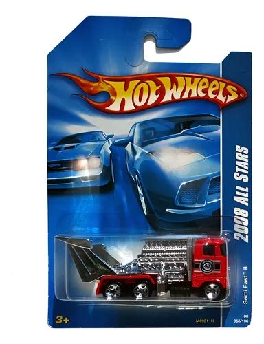 Hot Wheels Semi Fast Ii Variante Base Llantas Traseras Rojo Mercadolibre