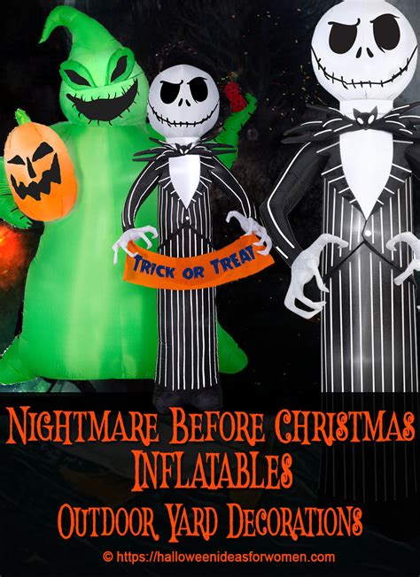 Nightmare Before Christmas Inflatables | Halloween Ideas For Women