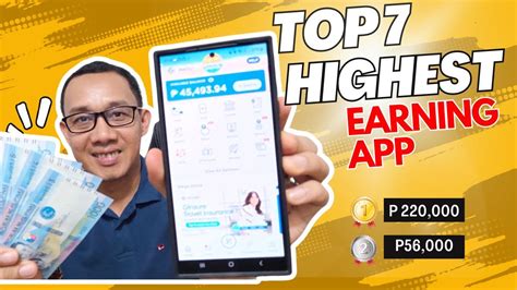 TOP 7 LEGIT AND HIGHEST EARNING APP 2024 I EARNED P220 000 IN 1 APP