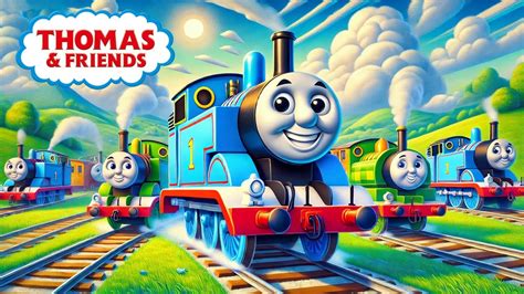 Merakit Mainan Kereta Api Thomas And Friends Tayo Bus Kecil Mainan