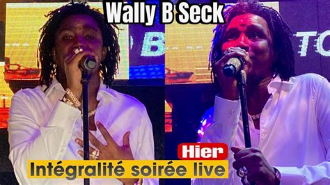 Intégralité Soirée Live de Wally B Seck hier au Vogue revivez l