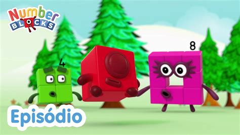 Numberblocks Em Português Brasil Desenhos Animados Nove Youtube