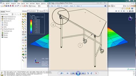 Abaqus Tutorial 2 Beams And Constraints Youtube