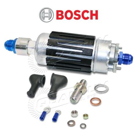 Genuine Bosch 0580464200 200lph Inline Fuel Pump 8an Inletoutlet