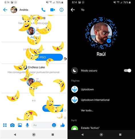 C Mo Activar El Modo Oscuro En Facebook Messenger Actualizado