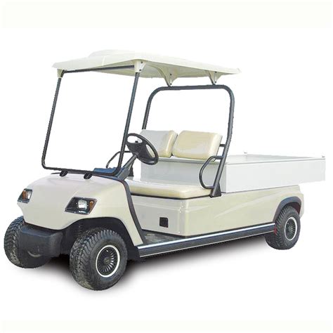 Electric Golf Cargo Truck Car 2 Seaters Electric Golf Car With Cargo