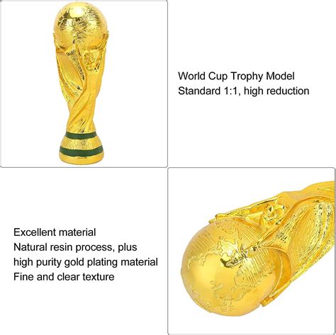 Buy Wakects 2022 World Soccer Trophy Replica Solidly Resin Football