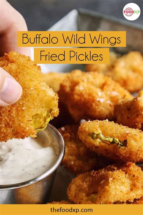 Buffalo Wild Wings Fried Pickles Copycat Recipe TheFoodXP 요리법