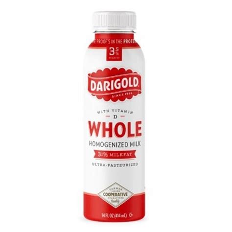 DARIGOLD WHOLE MILK BOTTLE US Foods CHEF STORE