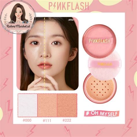 Jual Pf F Original Pinkflash Loose Powder Bedak Tabur Shopee