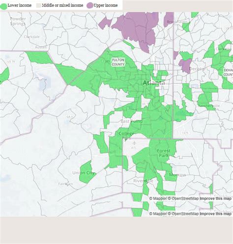 Atlanta Is In Top 10 For Residential Segregation By Income | AtlantaFi.com