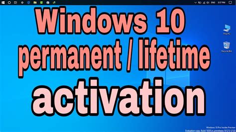 How To Activate Windows Windows Lifetime Activation Windows