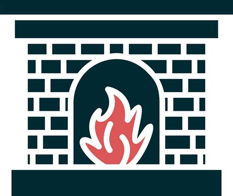 Fireplace Vector Icon Vector Art At Vecteezy