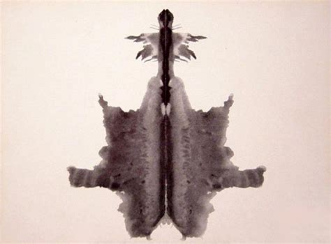 Rorschach Inkblot Test Images Psych Exam Review