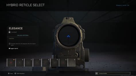 Hybrid Reticles Unlock Modern Warfare Boosting Service