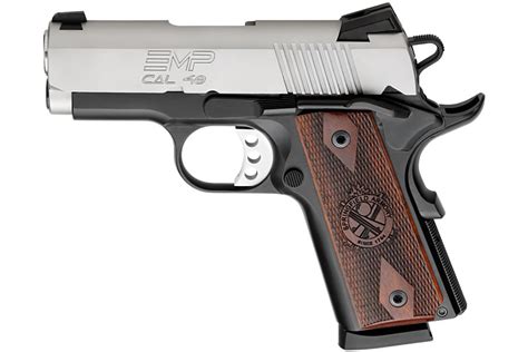 Springfield 1911 Emp 40 Sw Compact Centerfire Pistol With Cocobolo