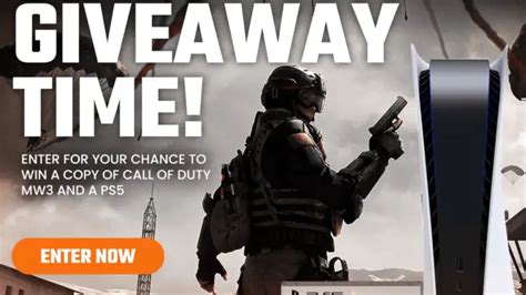 Ps5 And Modern Warfare 3 Bundle Giveaway Giveawaybase