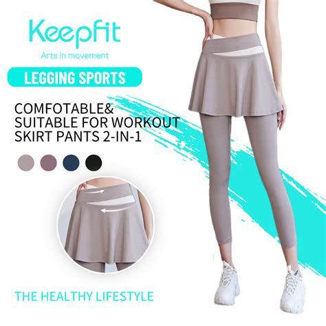 Jual Keepfit Olahrage Quick Dry Celana Yoga Legging Cepat Kering Kulot