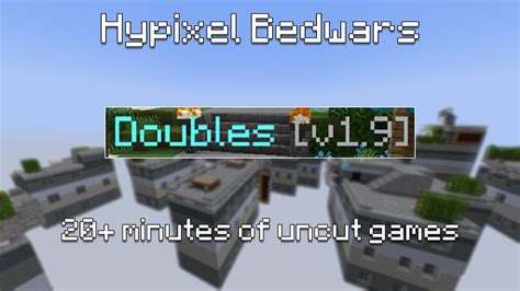 20 Minutes Of Uncut Doubles Part 1 Hypixel Bedwars YouTube