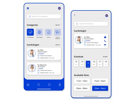 Doctor App Ui By Bipin Vishal On Dribbble