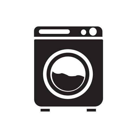 washing machine icon vector. electric appliances icon line style ...