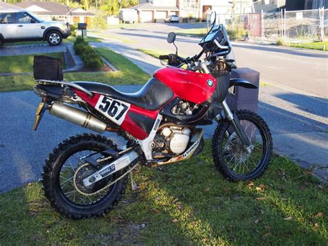 Bmw F650 Funduro Scrambler Bmw F650 169 Reiseenduro Mit Alu Koffern Und Sinnvollen Extras In