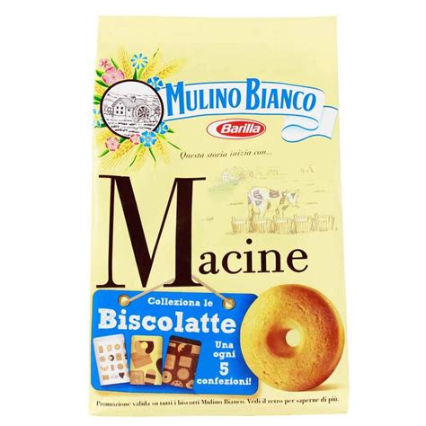 Mulino Bianco Macine Cookies 12 3 Oz 350g Shortbread Biscuits