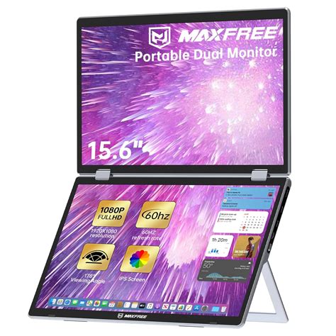 Maxfree M Dual Portable Monitor P Fhd Rotation