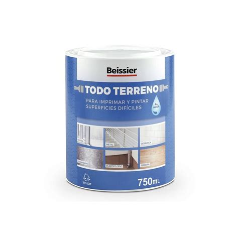 Bricoking Pintura Selladora Todoterreno Al Agua Blanco Ml