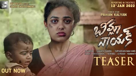 Bheemla Nayak Nithya Menon Intro First Look Teaser Bheemla Nayak