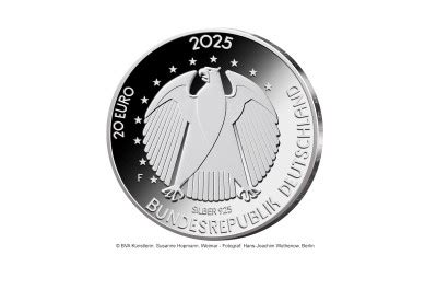 20 Euro Silbermünze 2025 Deutschland 75 Berlinale st Tauschpreis