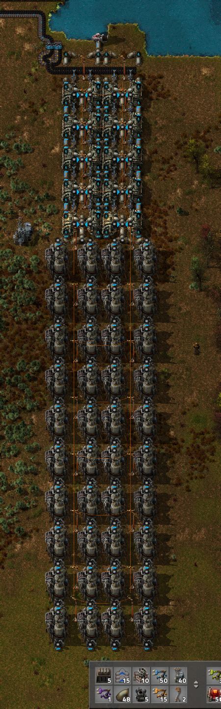 Factorio steam engine setup - alarmherof